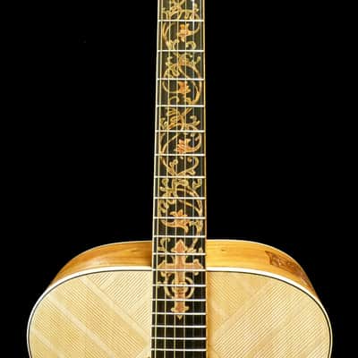 Blueberry Handmade Acoustic Guitar Jumbo Size "Faith" Built to Order image 8