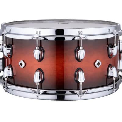 Mapex BPNML4700CVD Black Panther Solidus 14x7" Maple Snare Drum 2020 - Red / Black Burst image 4
