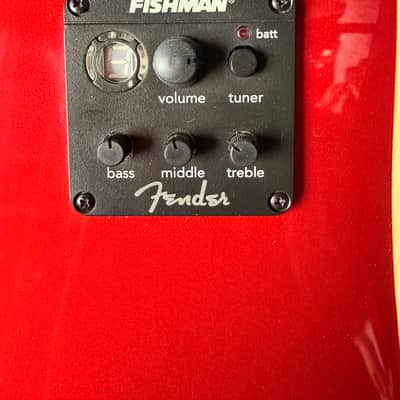 Fender Sonoran™ SCE, Candy Apple Red with Matching Headstock image 5