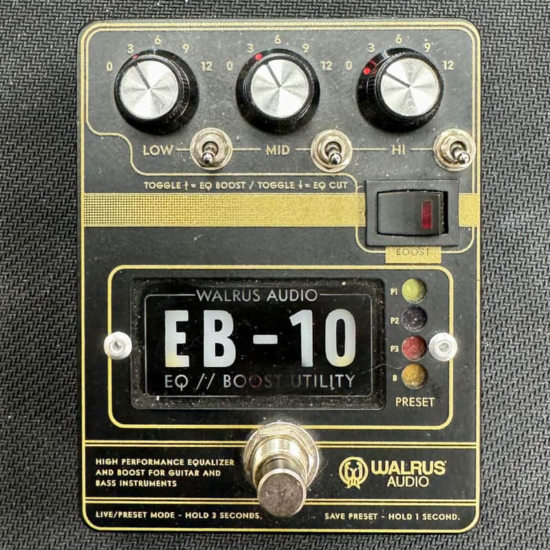 Used Walrus Audio EB-10 Preamp/EQ/Boost w/Box TFW3167 image 1