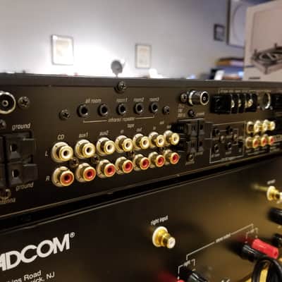 ADCOM GFA-545 II Amplifier & GTP-506 Preamplifier/Tuner Set - Tested & Working image 8