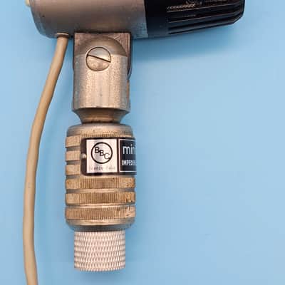 ☆Vintage 1960s BBC Minimicro 70 Microphone - BBC Microphone - Made in Italy Shure image 2