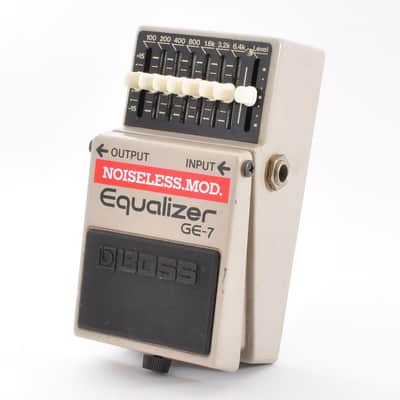 Boss GE-7 Modified Noiseless Equalizer Made in Japan 1985 Guitar Effects Pedal Used From Japan #526200 image 9