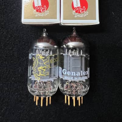 BRAND NEW Matched Pair (2) Genalex Gold Lion ECC83/B759 Preamp Tubes: OVERSTOCK image 1