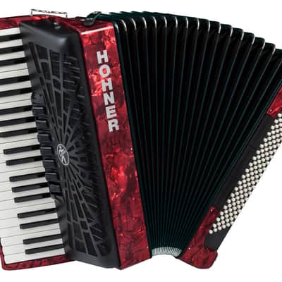 Hohner Amica Forte IV 96 - Jet Black (AMIV96B N) image 2