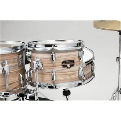 Tama Imperialstar 5-Piece Drum Set w/ Cymbal Package Natural Zebrawood image 6