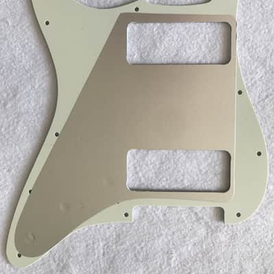 For Fender Stratocaster Strat P90 2 Pickup Guitar Pickguard,3 Ply Mint Green image 6
