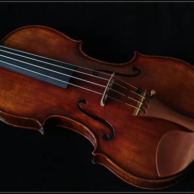 Violine Geige 4/4 Soil Stradivarius kopie vom Geigenbauer Guan Hongwen 1070 Bild 8