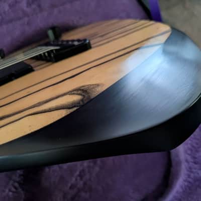 Legator NRF7-200 Ninja R 200 7-String Multi-Scale with Maple Fretboard 2010s Solid Purple Burl image 9