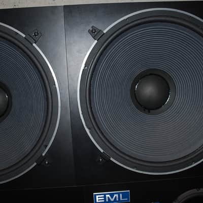 E.M. Long CRM-1TA Time Align Custom Studio Monitor Dual 18" JBL 2245 image 7
