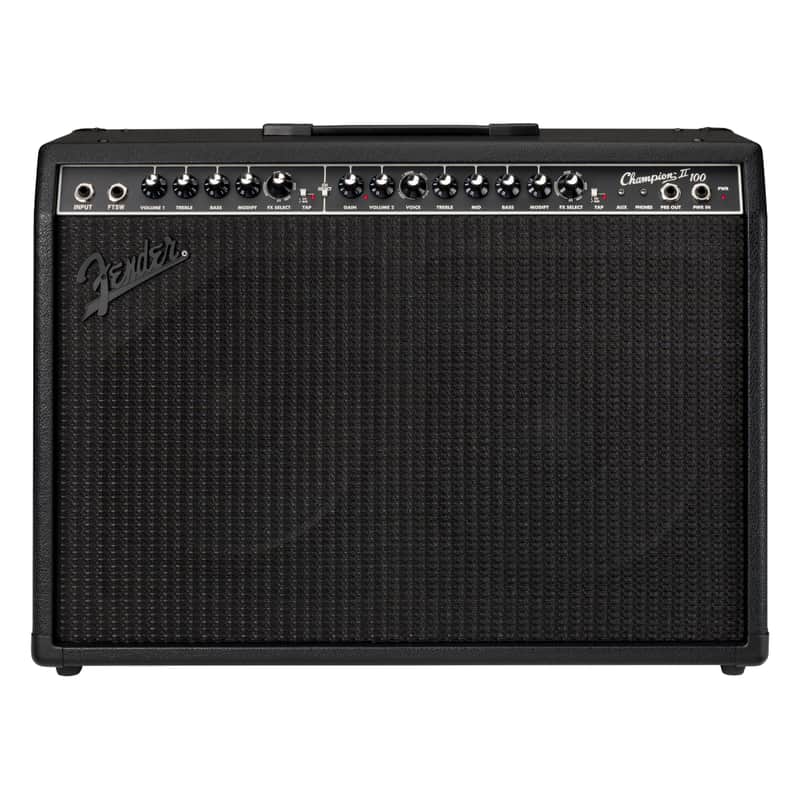 Fender Champion II 100W 2x12 Guitar Combo Amp - Blackout image 1