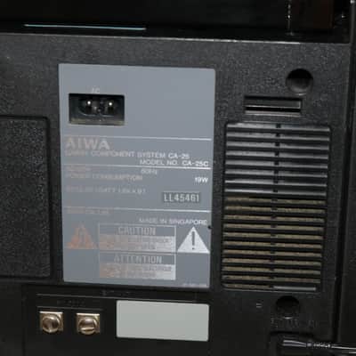 Vintage Aiwa CA-25 Stereo Cassette Player - Boom Box - No Tariffs image 7