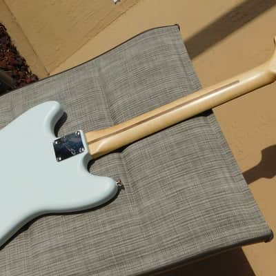 Fender American Performer Mustang Electric Guitar Satin Sonic Blue 2025 image 21