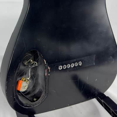 Unbranded Custom Strat Style Single Humbucker Electric Guitar Body - Flame Etched Top image 13
