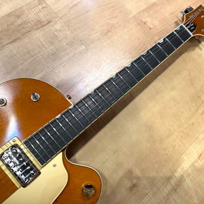 Gretsch G6120T-BSSMK Brian Setzer Signature Nashville Hollow Body '59 "Smoke" with Bigsby 2025 - Smoke Orange image 8