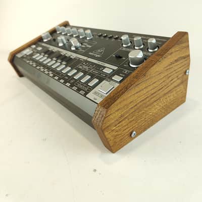 Behringer TD3 Real Oak Wood Stand Side panel Bass Line Synthesizer Wooden Stand image 1