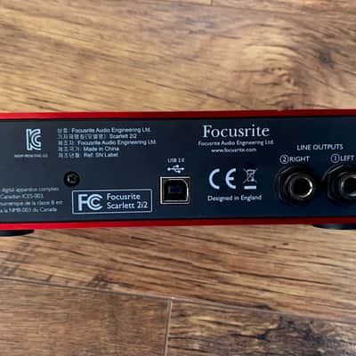 Focusrite Scarlett 2i2 (1st GEN) USB Recording Audio Interface image 3