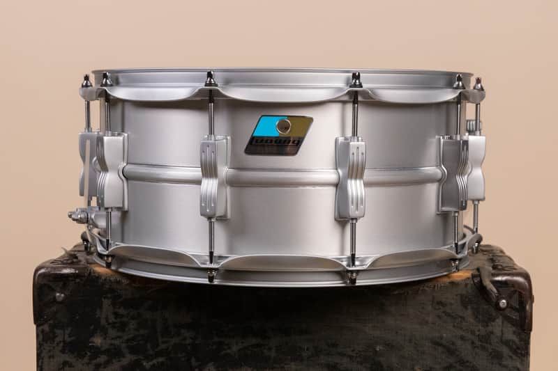 Ludwig Limited Edition 6.5x14 Satin Chrome Acrolite Snare Drum