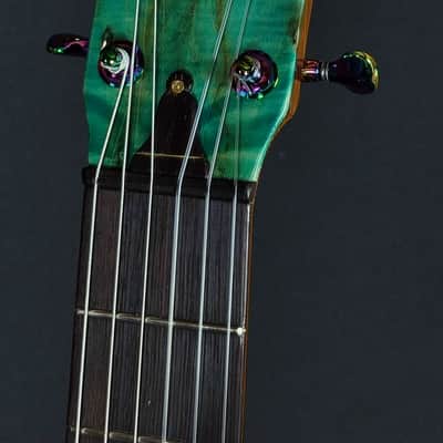 Liuteria MN Guitars Classic Guitar Slim model 2026 - Dyed blue image 5