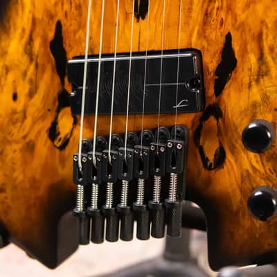 Legator G7FSS-DV Ghost 7-String Multi-Scale Headless Electric Guitar - Death Valley with Gig Bag image 11