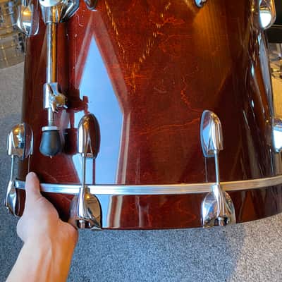 Gretsch USA Custom Bass Drum 22x22 - Walnut High Gloss (2006) image 16