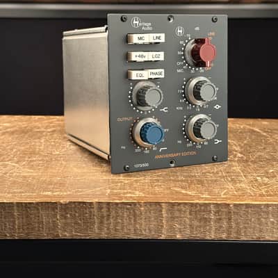 Heritage Audio 1073/500 Anniversary Edition Mic Pre / EQ 500 Series Neve 1073 Hand-wired preamp image 2