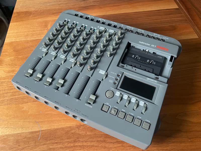 Fostex XR7 Multitracker Cassette Recorder 1990s - Gray image 1