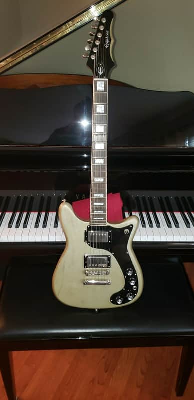 EPIPHONE CUSTOMSHOP  Wilshire LIMITED EDITION  2012/14 Silver/green image 1