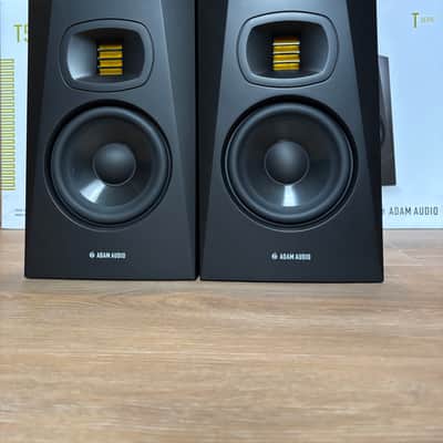 ADAM Audio T5V 5" Active Studio Monitors (Pair) 2010s - Black image 1