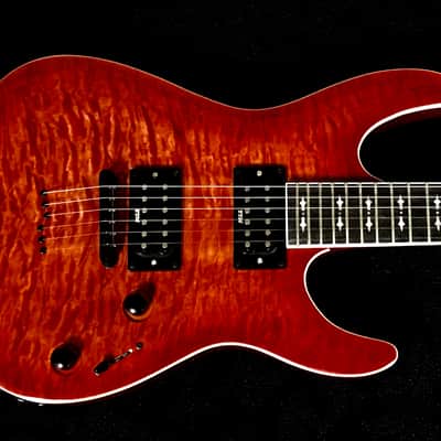 TTM Stephan Lill "VANDEN PLAS" Signature Model 2017 Raging Red Quilt Top image 3