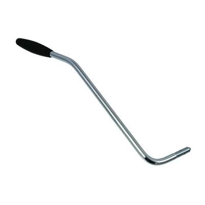 US 10-32 Tremolo Arm with Black Tip - For American Fender and Gotoh - Chrome - Whammy Bar