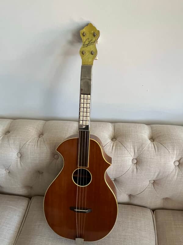 1920’s Keykord Tenor Guitar with Original Case image 1