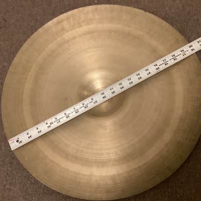 20 1/8" Avedis Zildjian Transition Stamp / Trans Stamp Ride Cymbal, 2142 grams, 1940s 1950s, 1946 - 1953 image 6