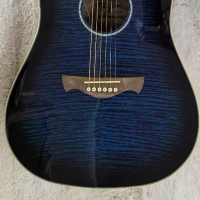 Tagima Model TW30AEQ Dreadnought Cutaway Electric/Acoustic guitar -B stock image 1