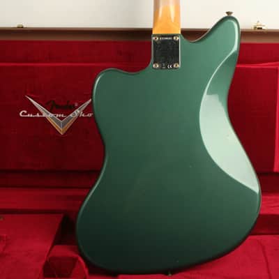 Fender Custom Shop 1962 Jazzmaster Journeyman Relic Sherwood Green Metallic R150685 image 2