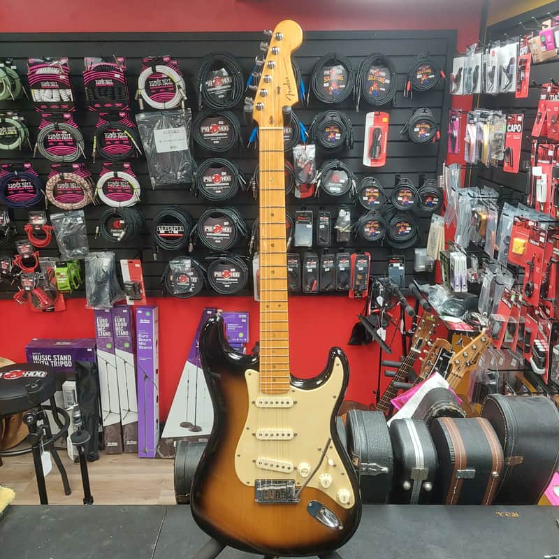 2006 Fender Stratocaster American Deluxe V Neck - 60th Anniversary - Sunburst  SN# DZ5156929 "Made In USA" image 1