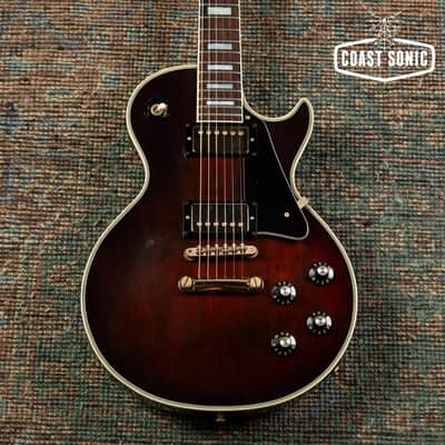 1980 Greco EG-500C Les Paul Custom Made in Japan Tobacco Sunburst w/case image 1
