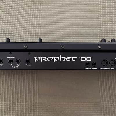 Dave Smith Instruments Prophet 08 PE Desktop 8-Voice Desktop Synthesizer 2012 - 2016 - Black with Wood Sides image 5