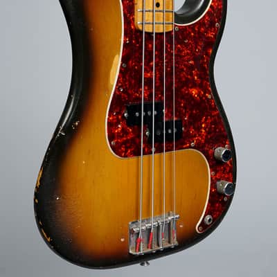 Fender Precision Bass 1973 - Three Tone Sunburst image 2