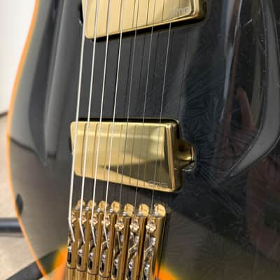 Aristides H/07 Custom - Black Orange Crackle Burst image 2