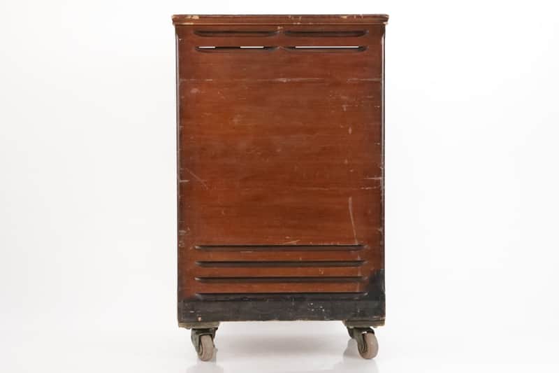 Leslie Model 122 Rotating Speaker Cabinet Cab Organ Amplifier w/ Casters #34786 image 1