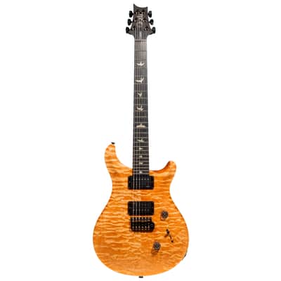 PRS Limited Edition Custom 24 Electric Guitar, Natural Quilt Artist Top, Natural image 4