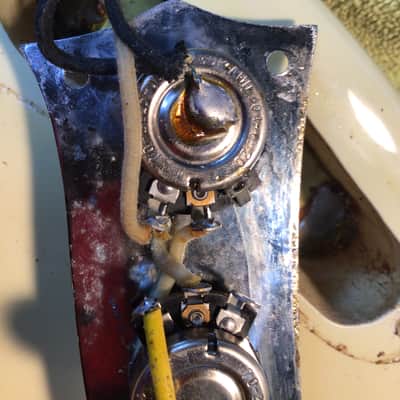 Fender Musicmaster II 1965 - Olympic White (With age related yellowing) image 14