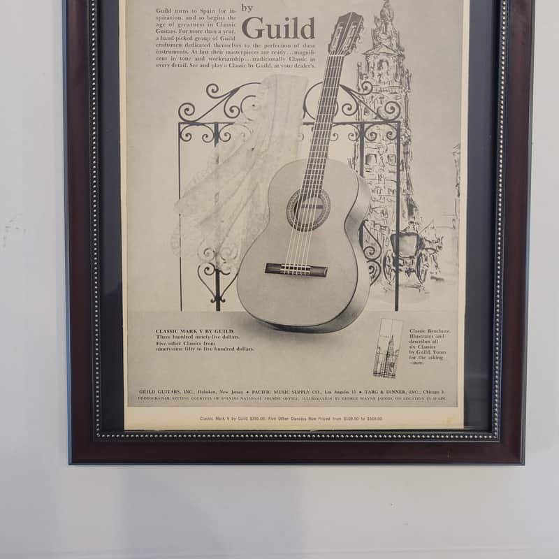 1963 Guild Mark V Black & White