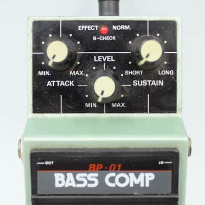 Maxon BP-01 Bass Comp Made in Japan Bass Compressor Guitar Effect Pedal 135107 image 3