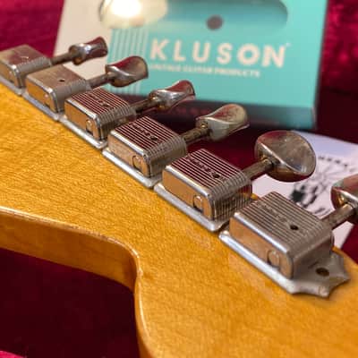 Kluson single line tuners  Master of aging Lefty / Left handed image 3
