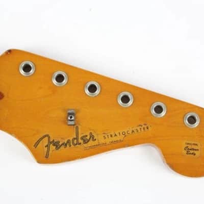 1987 Vintage Fender Stratocaster '57 1957 AVRI American Reissue Maple NECK USA Strat 1980s image 14