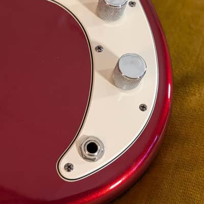 Fender American Standard Precision Bass with Rosewood Fretboard 2008 - Candy Cola image 8