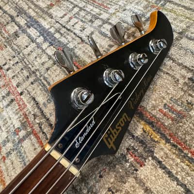 Gibson Victory Standard Bass 1981 - 1985 - Candy Apple Red image 11