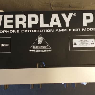 Behringer Powerplay Pro HA4600 4-Channel Headphone Amplifier 2000s - Black / Silver image 6